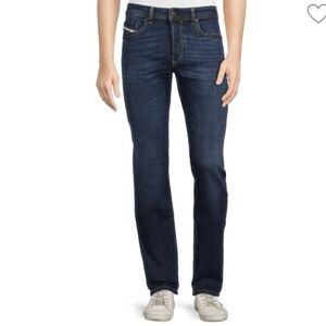 Diesel Safado Men Denim Button Fly Comfort Straight Fit Jeans Pants Size 30